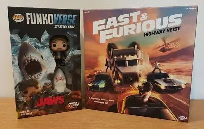 Funkoverse Game Jaws And Fast Furious Highway Heist Brand New Funko • £18.99