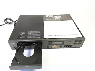 NAD Electronics 5220 CD Compact Disc Player - Vintage Japan With Manual  • $292.81
