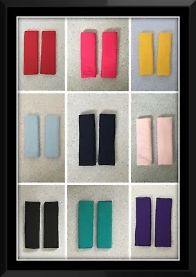 £6 • Buy Pram Slide On Harness Strap Covers Red Yellow Green Purple Blue Pink Black 