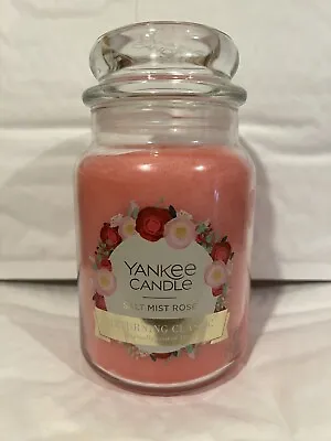 Yankee Candle Large Jar Salt Mist Rose 22oz 623g • £32.95