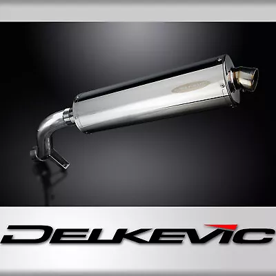 BMW R1200GS 2004-2009 Delkevic Slip On 18  Oval Stainless Exhaust Muffler Kit • $259.99