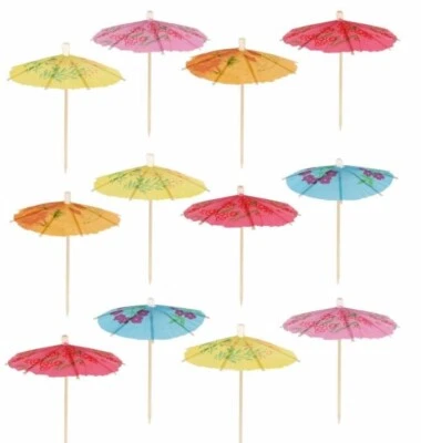£2.59 • Buy 15/30/60 Cocktail Umbrellas Party Drink Decoration Birthday Wedding Novelty NEW