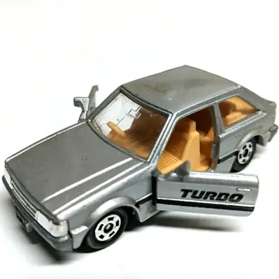 Tomy Tomica No. 4 Mazda Familia 1500xg Turbo Car Silver made In Japan 1:59 • $56.33