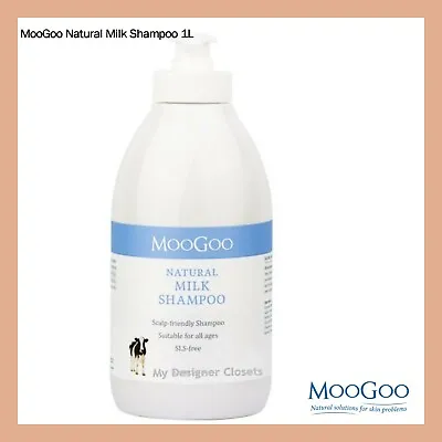 $59.99 • Buy MooGoo Natural Milk Shampoo 1L Scalp Psoriasis - Moo Goo