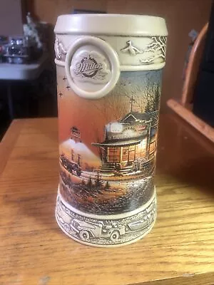 Miller Beer Stein 1997 Welcome To Paradise Terry Redlin Ducks Unlimited Vintage • $8