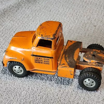 Vintage 1956 Tonka ALLIED VAN LINES INC Semi Truck Cab • $5