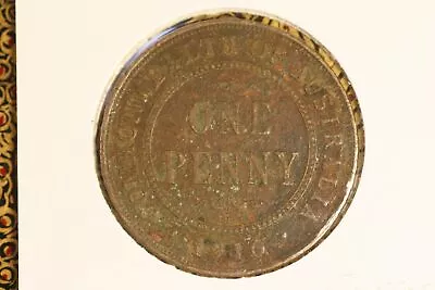 1916 - Australian  Penny - Heavy Corrosion - AEF • $4.95