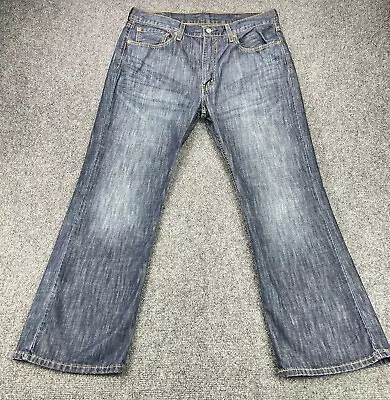 Levi’s 527 Jeans Men’s 36x30 Low Rise Bootcut Blue Denim Cowboy Western • $31.95