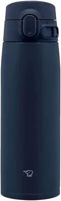 ZOJIRUSHI Water Bottle Stainless Mug SM-VA60-AD Navy 600ml Seamless Stopper New • $43