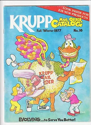 Krupp Comics  Catalogs Fanzine Magazine Undergrounds  1977 Crumb Zap Freak Bros • $50