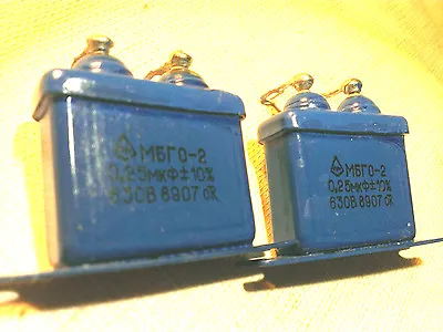 (4) Capacitor Condensor 0.25uf 630V Fr 45 2A3 300B 50 2a3h VT25 SE Tube Amp • $18.88