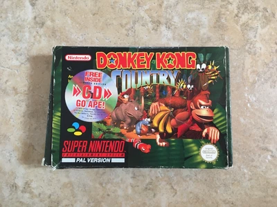 £35 • Buy Donkey Kong Country - SNES - PAL - Boxed With Instructions 