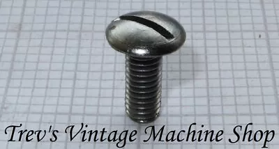 1BA Mushroom Head Slotted Screws - Roofing Bolts - Plated Steel - 1/2in Long • £3.70