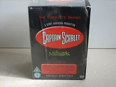  Captain Scarlet And The Mysterons The Complete Series 6 DVD Gerry Anderson • £11