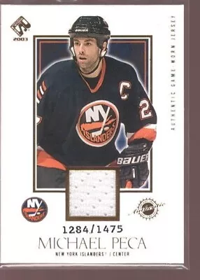 Michael Peca 2002/03 Private Stock Reserve Jersey $15 • $2.49