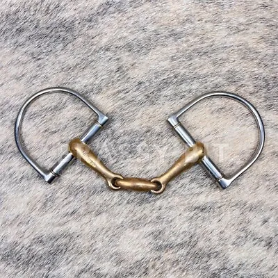 5.5  Mikmar Cupreon Ergom Lozenge Hunter D Ring Snaffle • $83.75