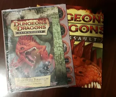 ATTACK OF THE TYRANTCLAW D&D 4th Ed Lair Assault BRAND NEW FACTORY SEALED • $50