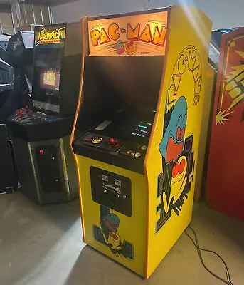 PAC-MAN ARCADE MACHINE By MIDWAY (Excellent Condition) *RARE* • $3659