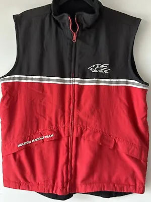 HRT HOLDEN RACING TEAM Size M Reversible  Vest - Official Holden Merchandise • $39