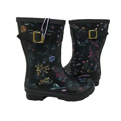 Joules Women's Molly Welly Mid Height Rain Boot (Size 7) • $84