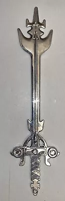 1984 Vintage Voltron Black Lion Blazing Sword 10 Inch Panosh Place Great Chrome • $39.99