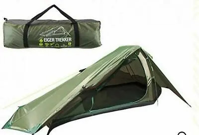 £48.90 • Buy Summit Eiger Trekker 2 Man Person Double Fishing Hiking Camping Tent Quick Easy