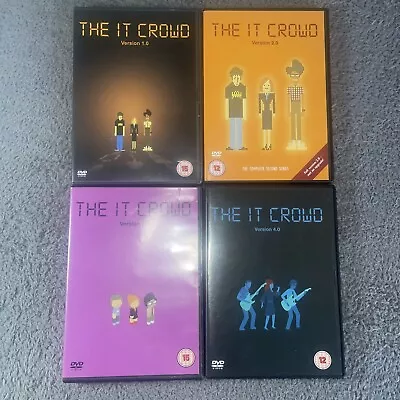 The IT Crowd: Seasons 123 &4 1-4 TV Show Channel 4 CERT 15 (DVD 2006) • £9.99