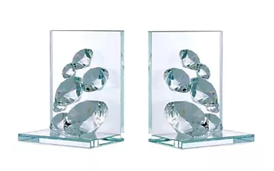 £15 • Buy Julien Macdonald Jewelled Crystal Bookends