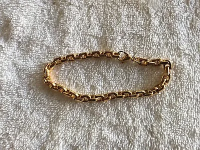 NEW Stainless Steel Anchor Chain Gold Bracelet #348 J-9 • $6.89