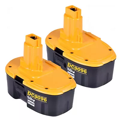 £29.29 • Buy 2 Pack 18 Volt XRP Battery For Dewalt DC9096-2 DC9098 DC9099 DC9096 Combo Pack