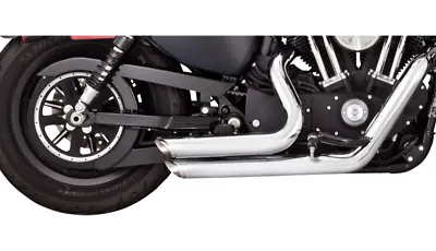 Vance & Hines 17329 Chrome Pro Pipe 2 Into 1 Exhaust For Harley Sportster XL ... • $849.99