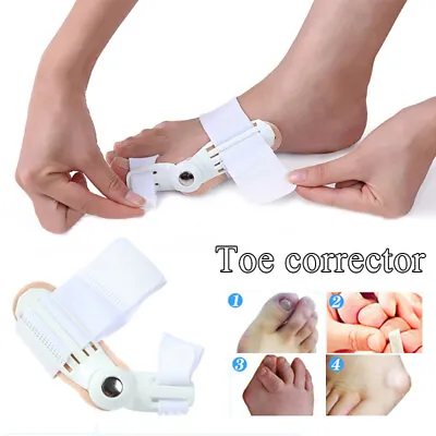 $2.27 • Buy Bunion Toe Protector Straightener Corrector Pads Silicone Gel Treatments Unisex