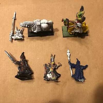 5 Metal High Elves Incomplete/broken Figures. Spares Or Repair. 40k. Warhammer • £8.50