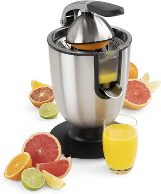 Professional Stainless Steel Citrus Juicer Champion Universal Cone Non-Drip Syst • £56.98