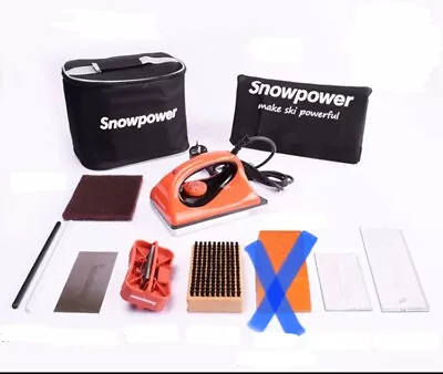 Snowpower Ski/Snowboard Waxing Iron Set Blade Mantenance Repair Tool • $247.29