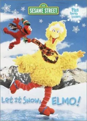 Let It Snow Elmo! Paperback Golden Books Staff Sesame Street Sta • $8.06