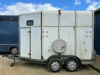 Ifor Williams Horse Trailer HB510 In White • £2250