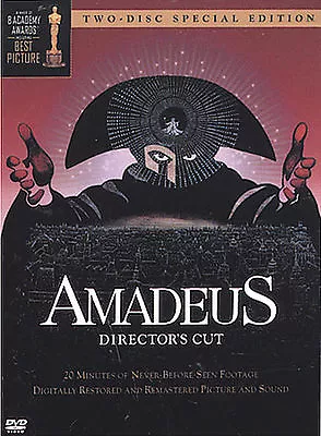 Amadeus - Directors Cut (DVD 2002 2-Disc Set Two-Disc Special Edition) • $6