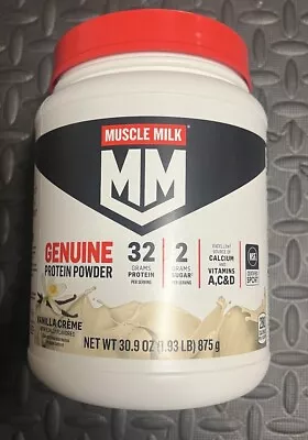 Muscle Milk Lean Muscle Protein Powder Vanilla Creme - 1.93lbs • $18