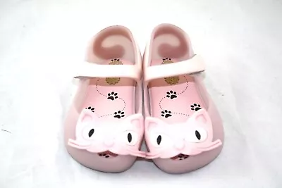 Toddler 30901 Mini Melissa Ultragirl Ii Sp 01863 Pink Flats Shoe • $36.95