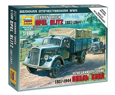 Zvezda – Z6126 – Model Truck German 3t – Scale 1: 100 • $18.18