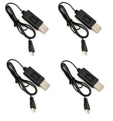 $11.95 • Buy Walkera V120D02S H107-06 3.7V USB Battery Charger Any MAh Auto Shut 4 Pack
