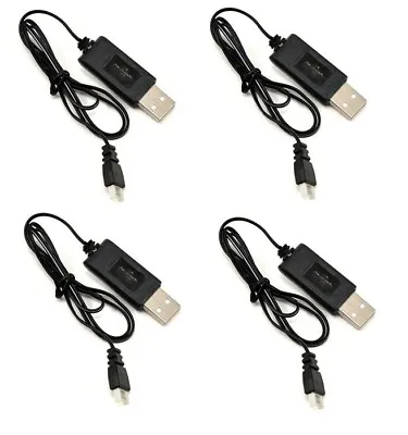 Walkera V120D02S H107-06 3.7V USB Battery Charger Any MAh Auto Shut 4 Pack • $15.95