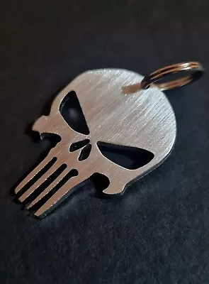 £6.49 • Buy Punisher Skull Key Ring - US Navy Seals - Marvel - Brushed Stainless