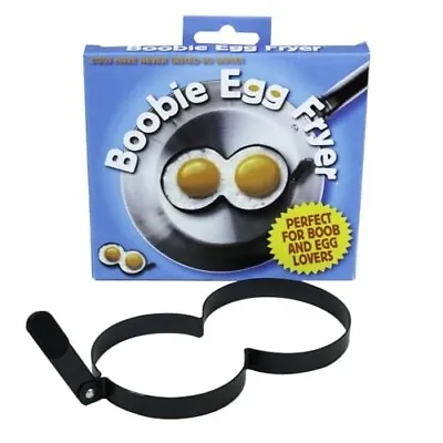 Rude Shaped Egg Fryer - Boobie Egg Fryer • £7.95