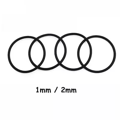 1mm 2mm Cross Section O Rings Nitrile Rubber Seals NBR Seal Gasket 3mm-150mm OD • £2.03