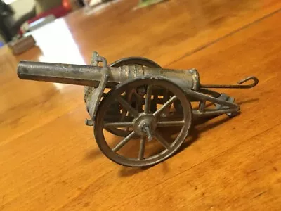 1940s Miniature Metal Model Cannon Made In Germany • $16