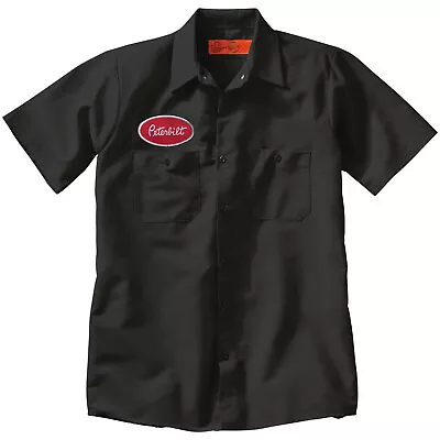 PETERBILT Truck Embroidered PATCH + Mechanic WORK SHIRT Trucking • $29.99