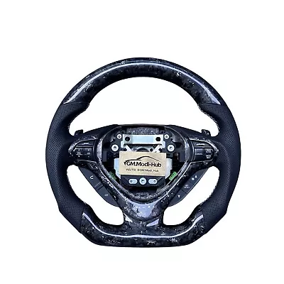 Forged Carbon  Steering Wheel With Sliver Flakes For Acura 2009-2014 TSX • $588.80