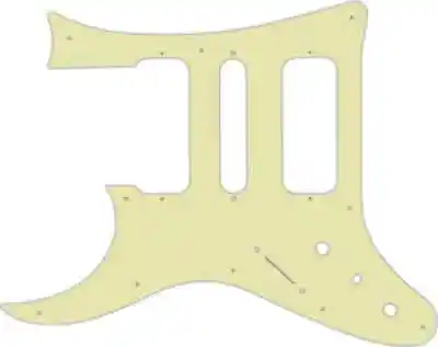 WD Custom Pickguard For Left Hand Ibanez 8 String TAM10 #34 Mint Green 3 Ply • $43.99